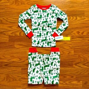 2pc Carter’s Size 6/6A Long Sleeve Cotton Christmas Holiday Pajamas Set NWT!